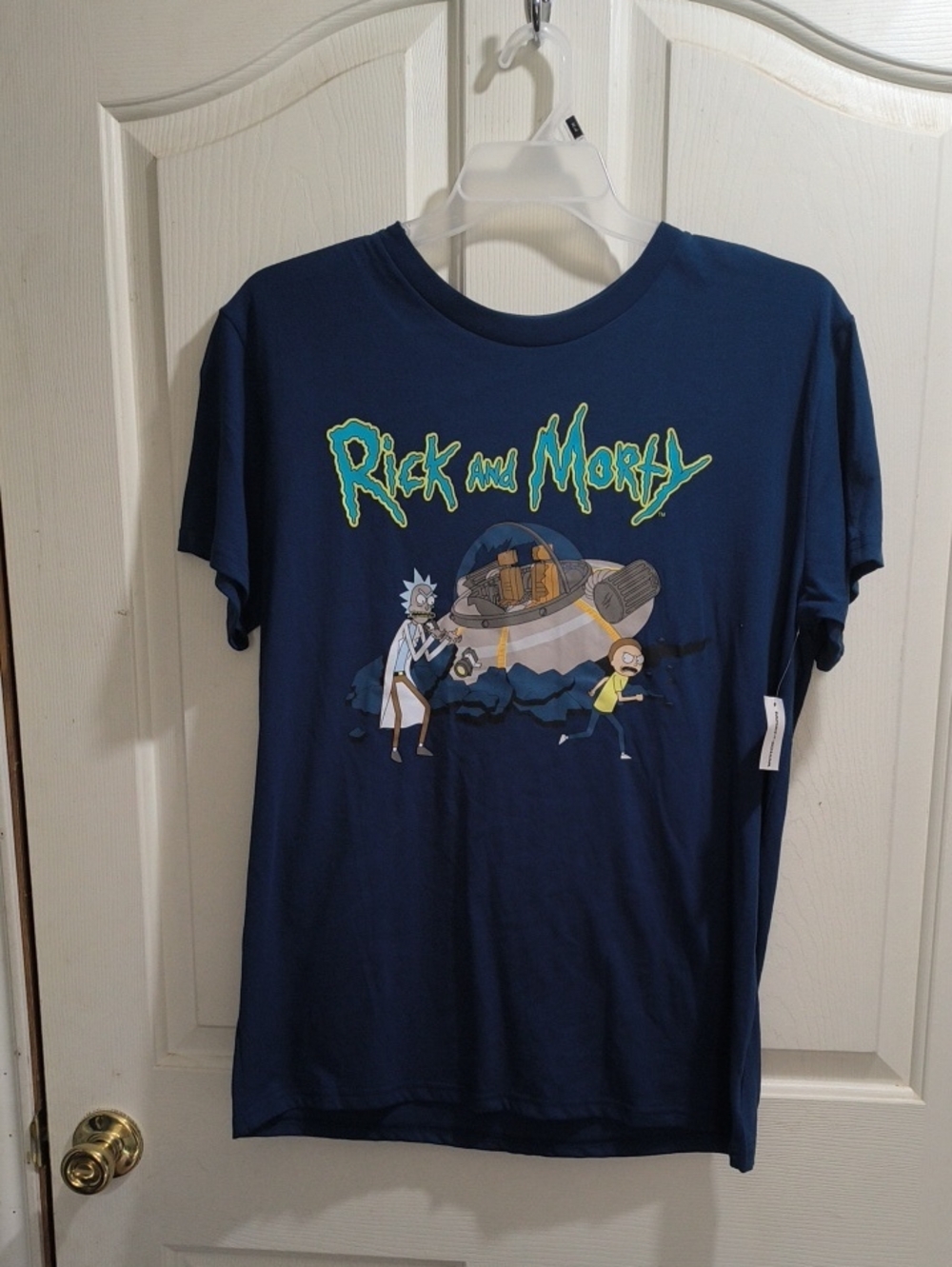 Rick and Morty Graphic Tee - Navy Blue